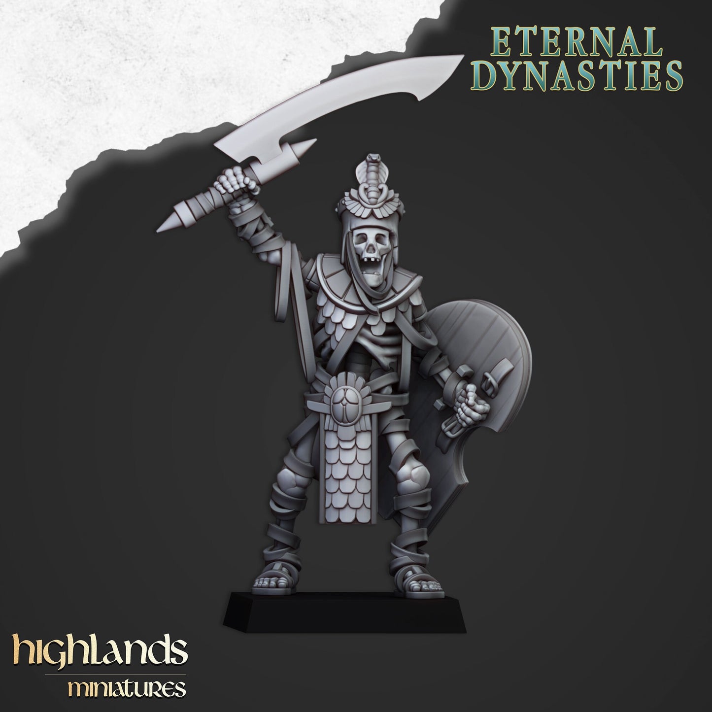 Ancient Guard Unit From Eternal Dynasties By Highland Miniatures