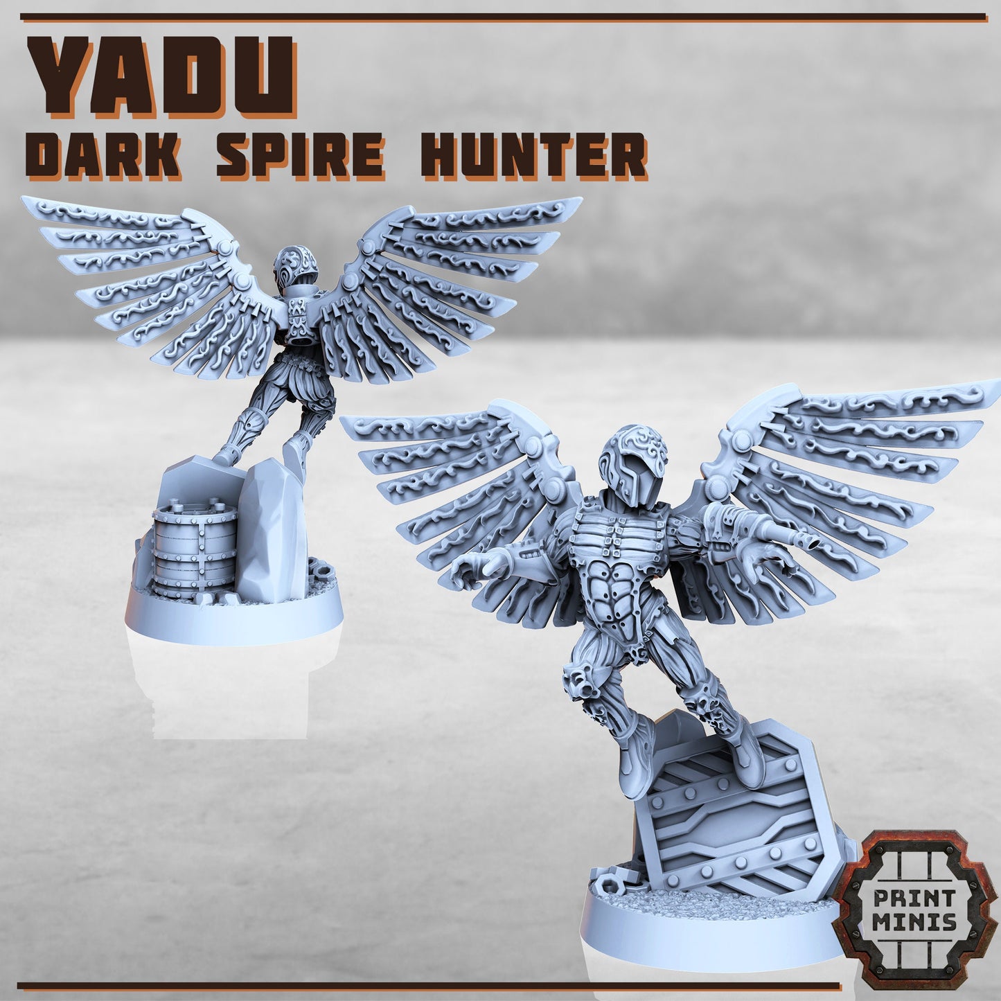 Dark Spire Hunters Gang by Print Minis Miniatures