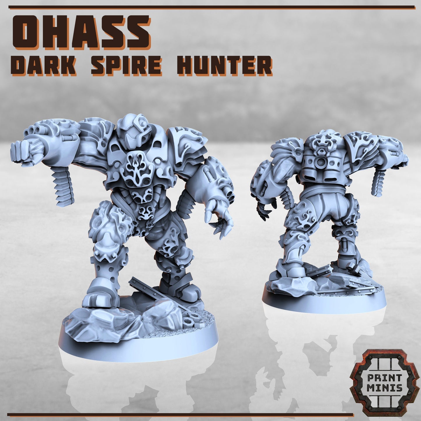 Dark Spire Hunters Gang by Print Minis Miniatures