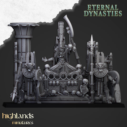 Sunken Pharaohs Funeral Ship From Eternal Dynasties By Highland Miniatures