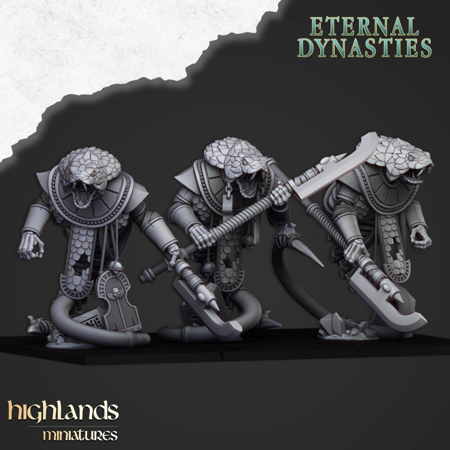 Wadjets From Eternal Dynasties By Highland Miniatures