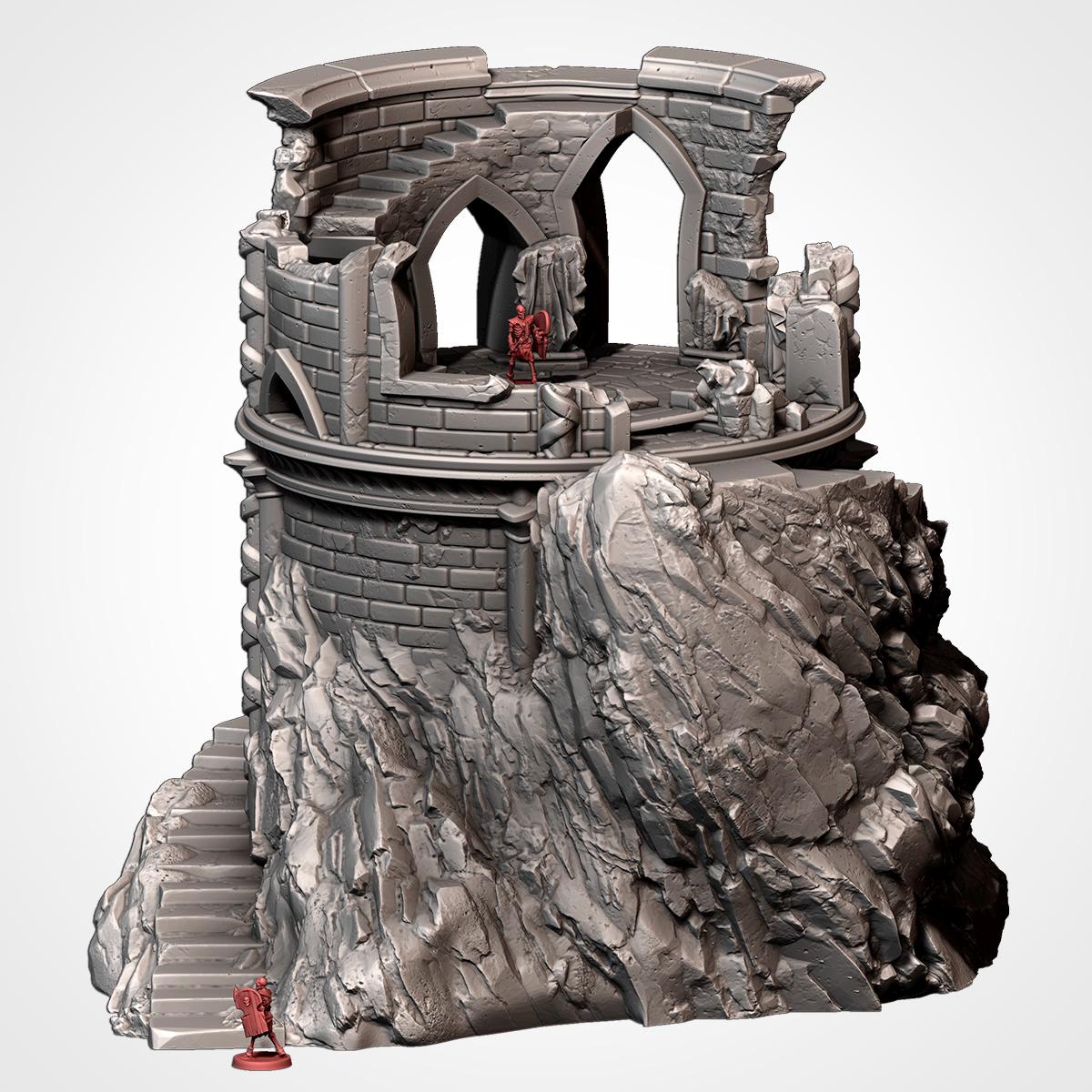 Ruins on the Mountain by Txarli Factory Terrain