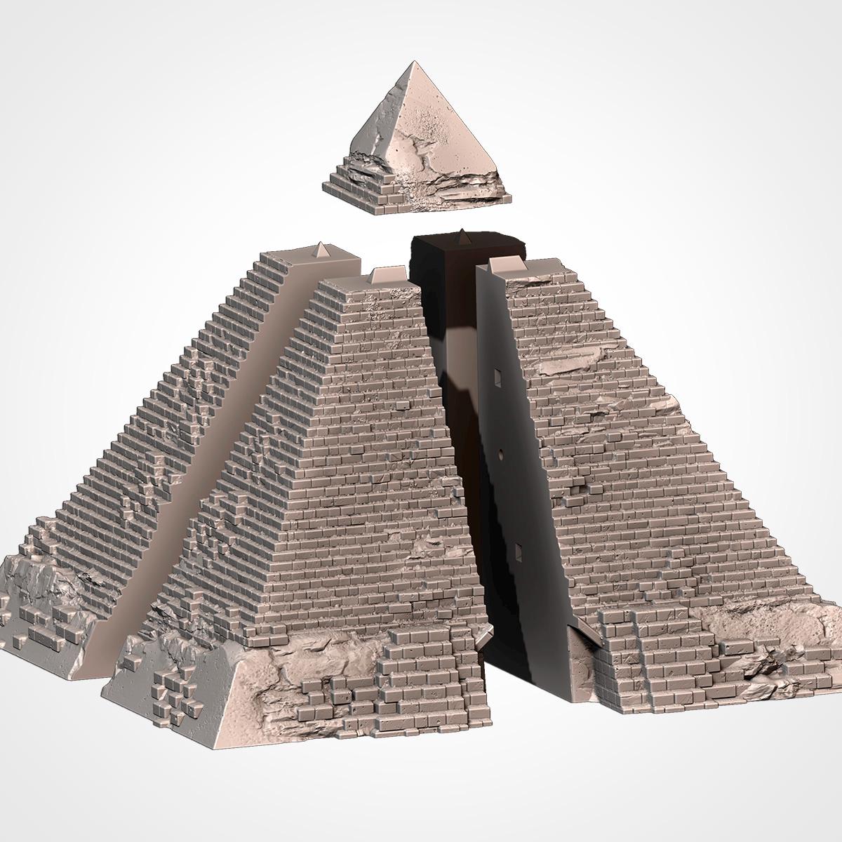 Egyptian Monuments and Pyramids  by Txarli Factory Terrain