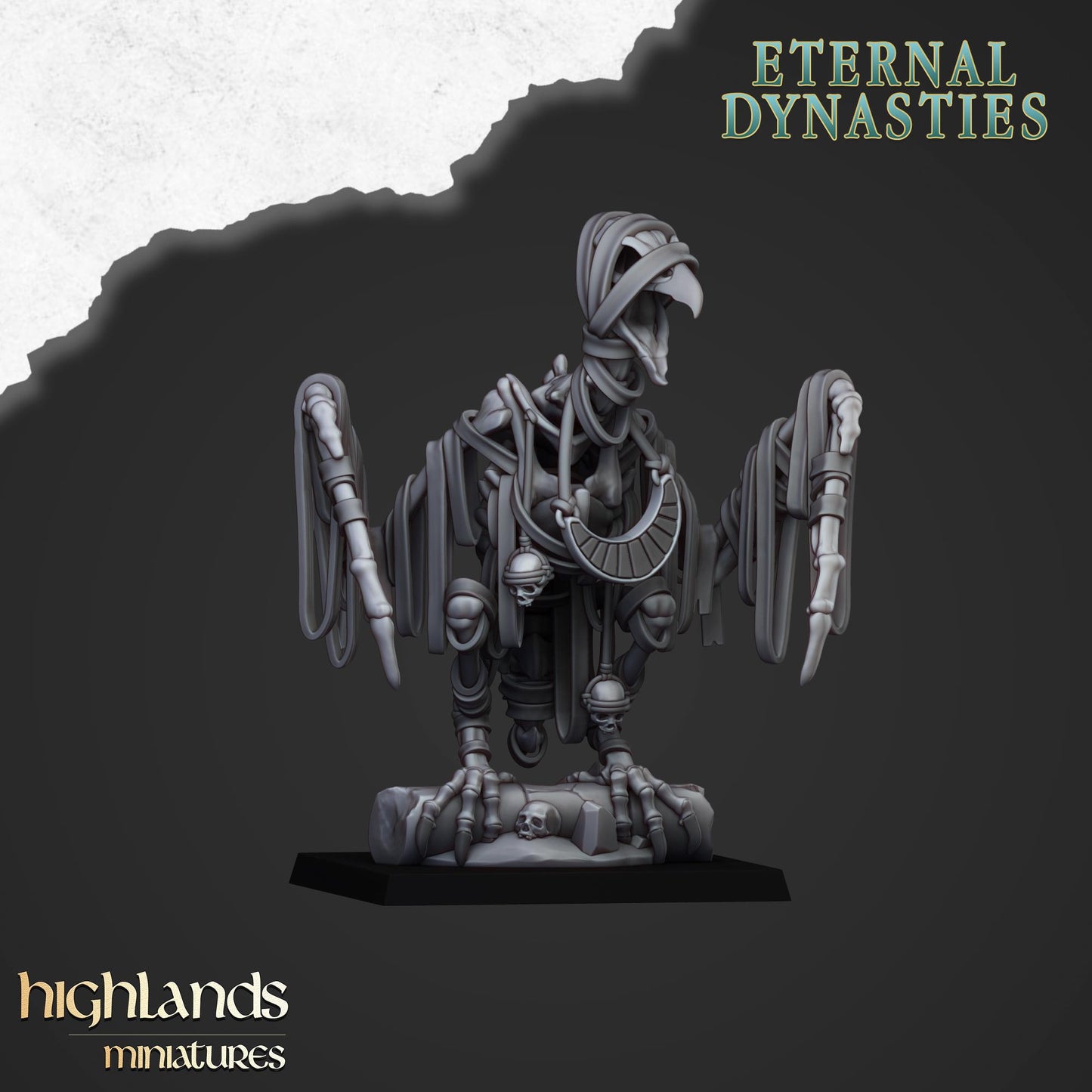 Sand Vultures From Eternal Dynasties By Highland Miniatures