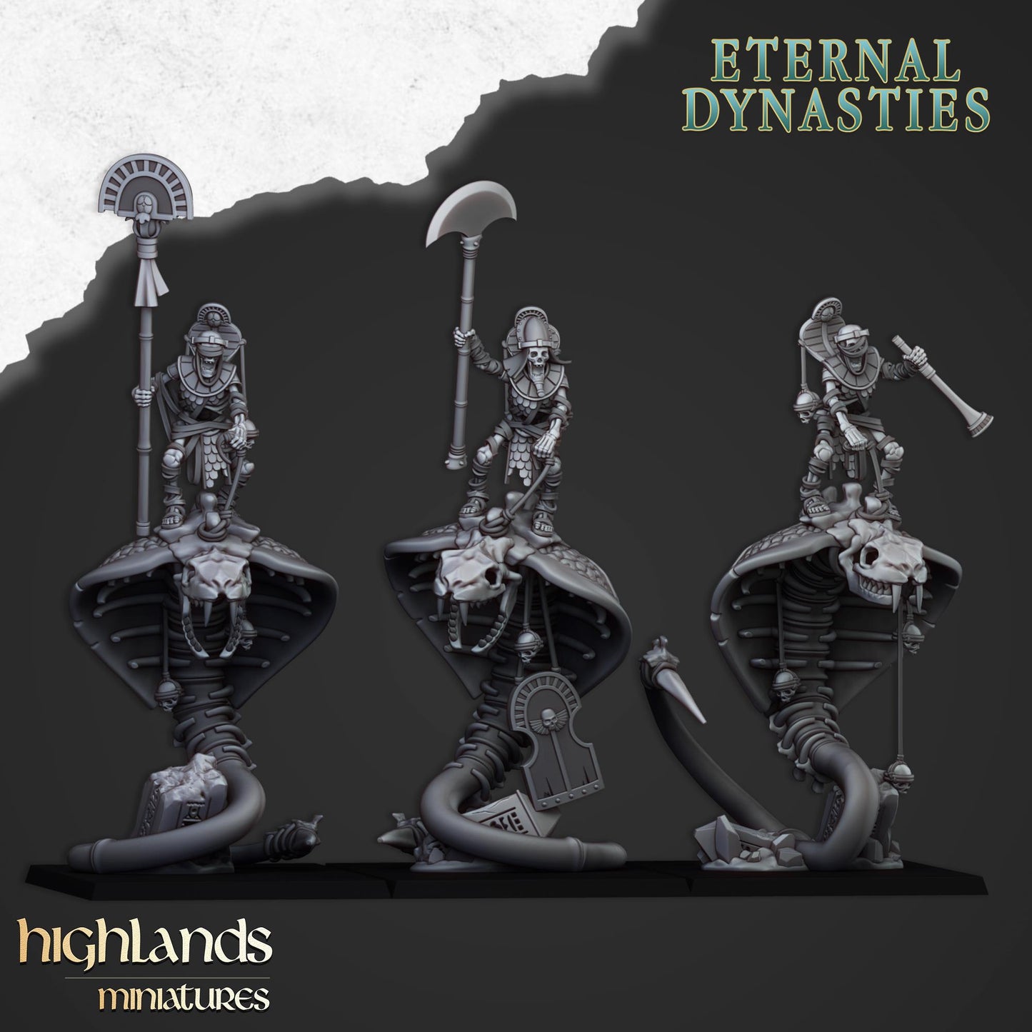 Mounted Ancient Guard From Eternal Dynasties By Highland Miniatures