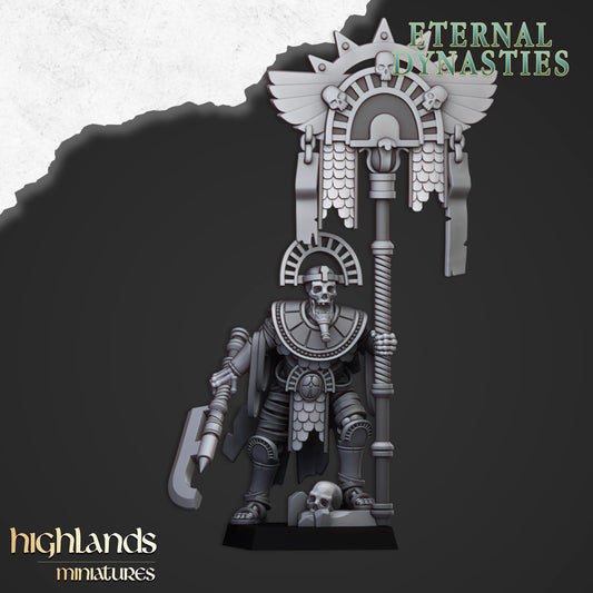 Eternal Bannerman From Eternal Dynasties By Highland Miniatures