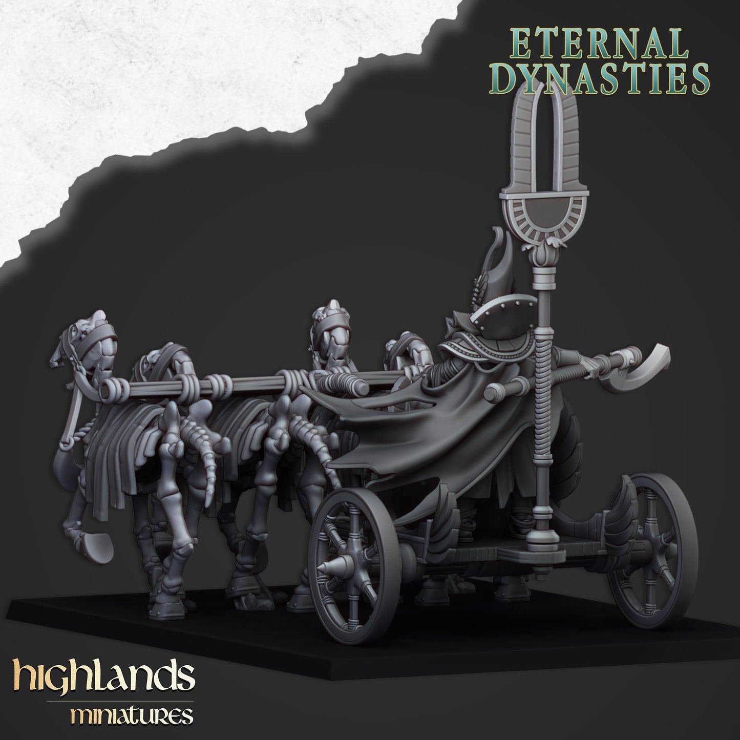 Eternal Pharaohs Chariot From Eternal Dynasties By Highland Miniatures