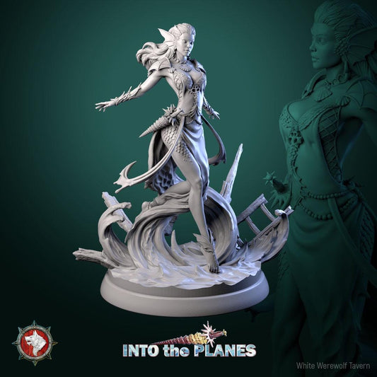 So-Daya the Water Genasy from Into the Planes by White Werewolf Tavern Miniatures