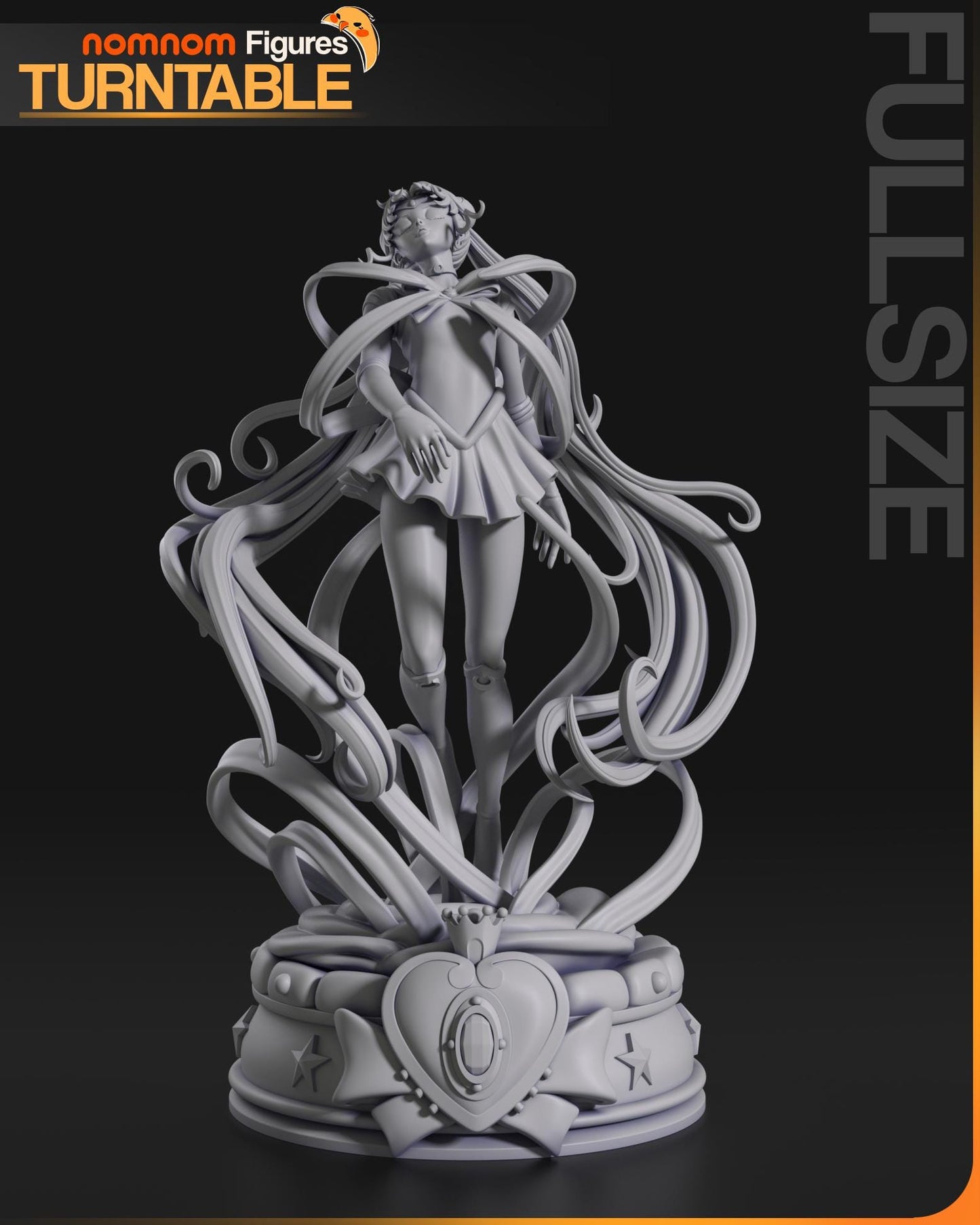 Sailor Scout Statue Model Kit by Nom Nom Figures