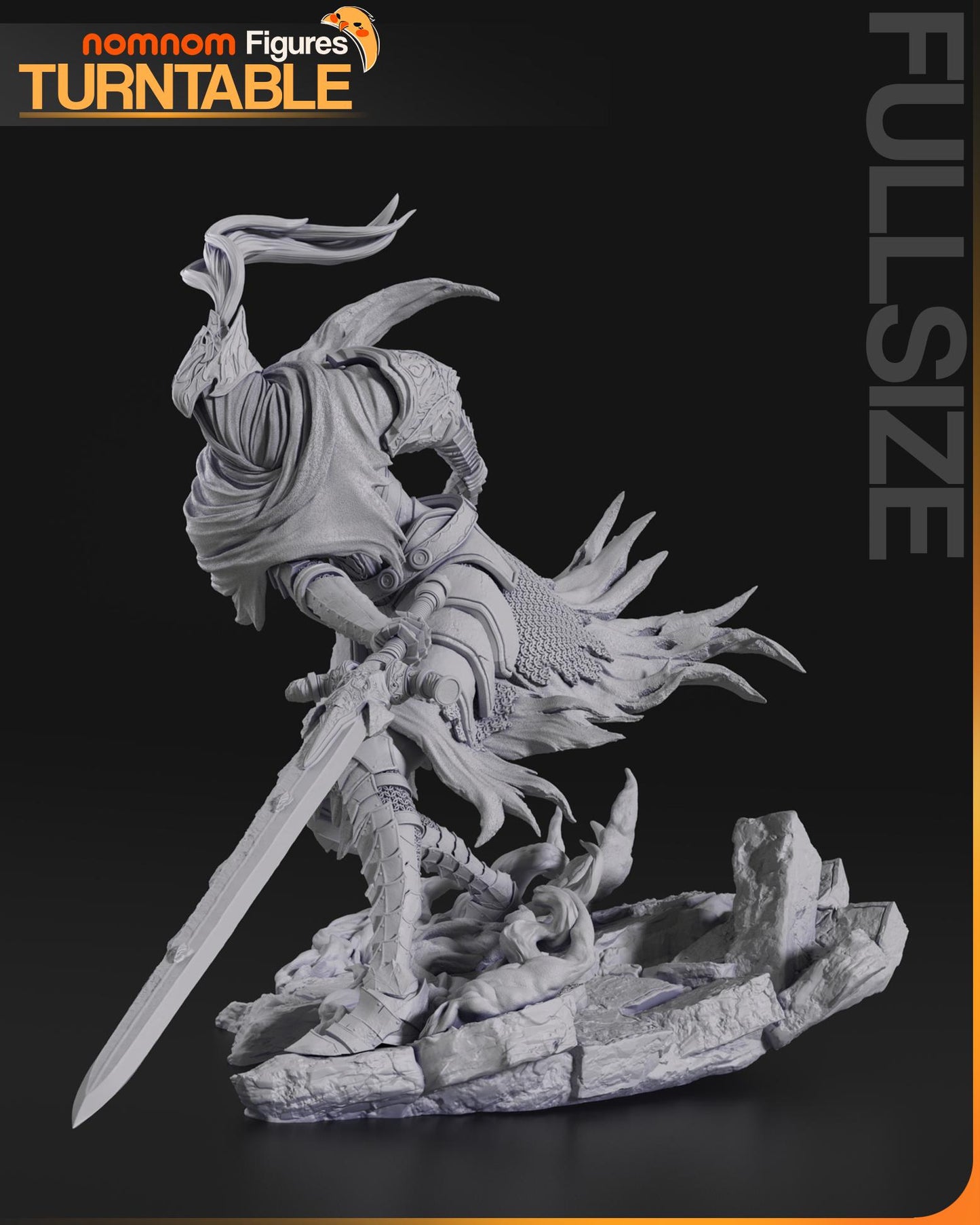 Artorias Statue Model Kit by Nomnom Figures