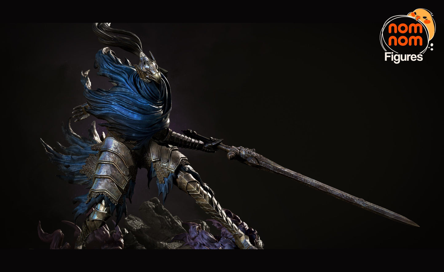 Artorias Statue Model Kit by Nomnom Figures