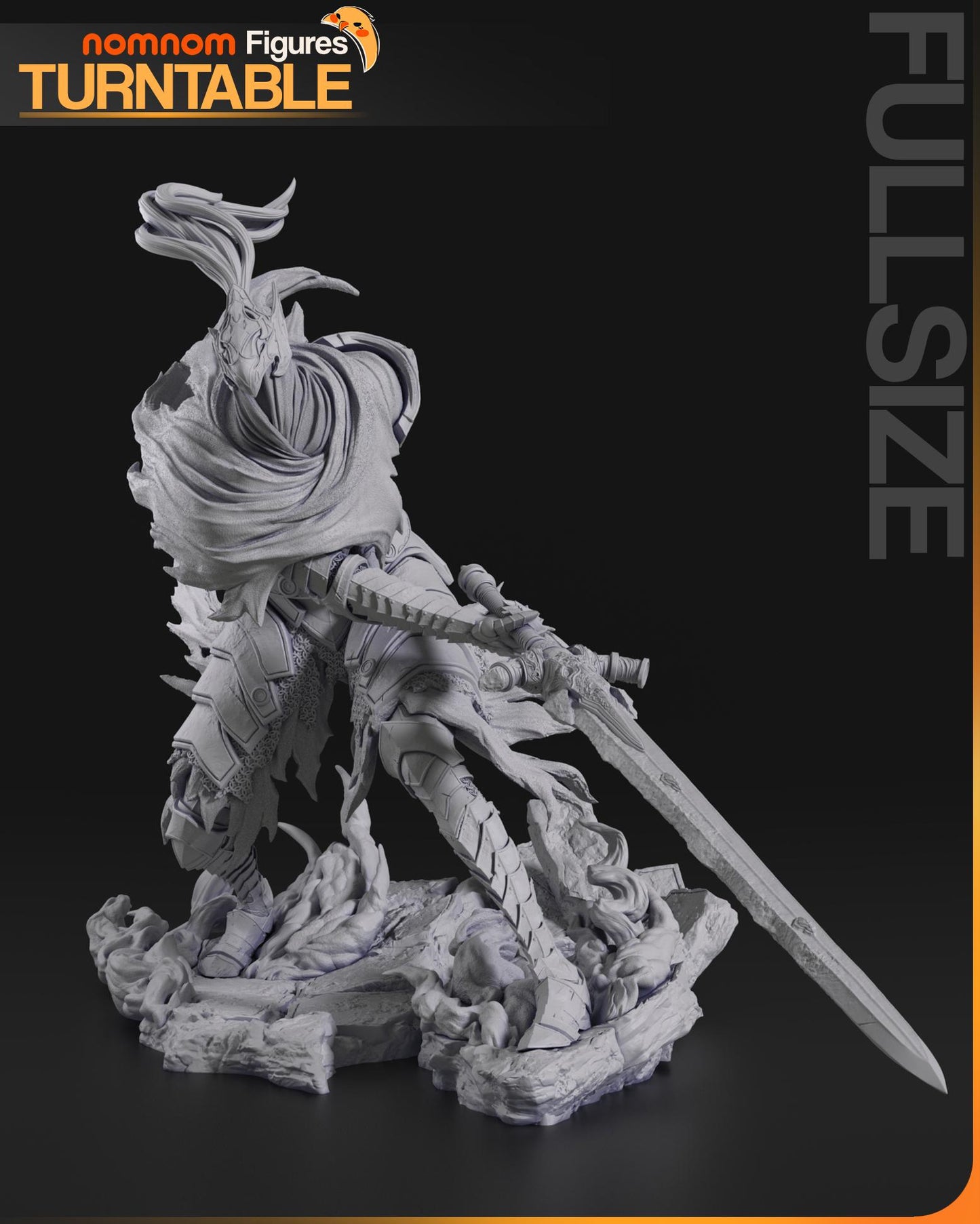 Artorias Statue Model Kit by Nomnom Figures