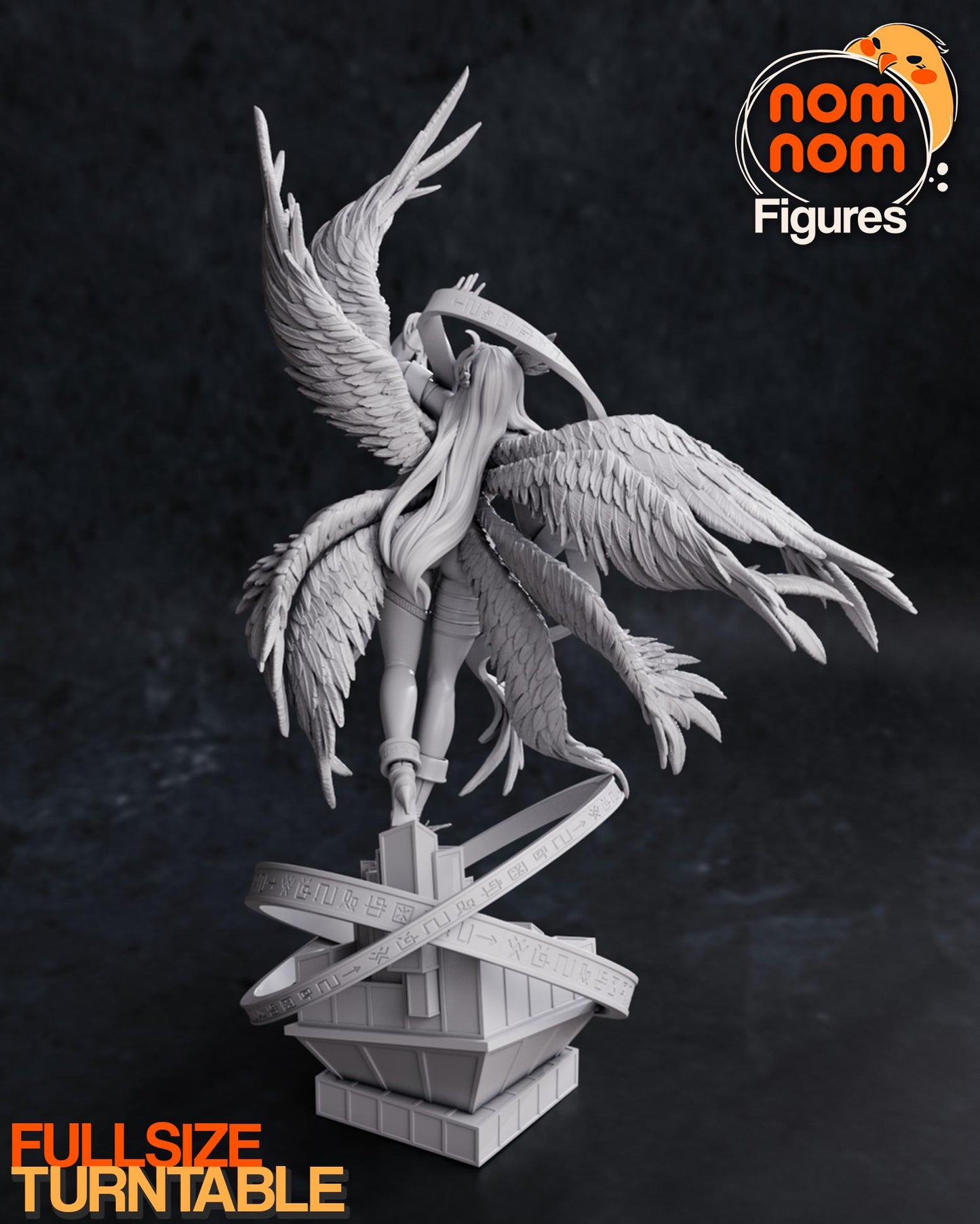 Angewoman Statue Model Kit by Nomnom Figures