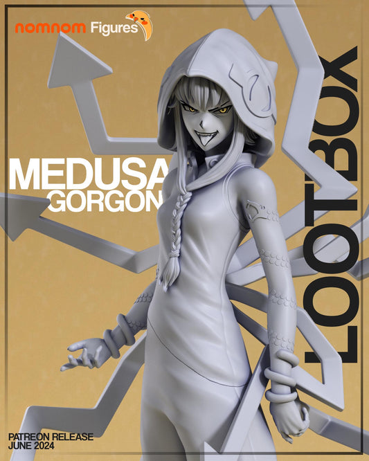 Medusa Statue Model Kit by Nomnom Figures