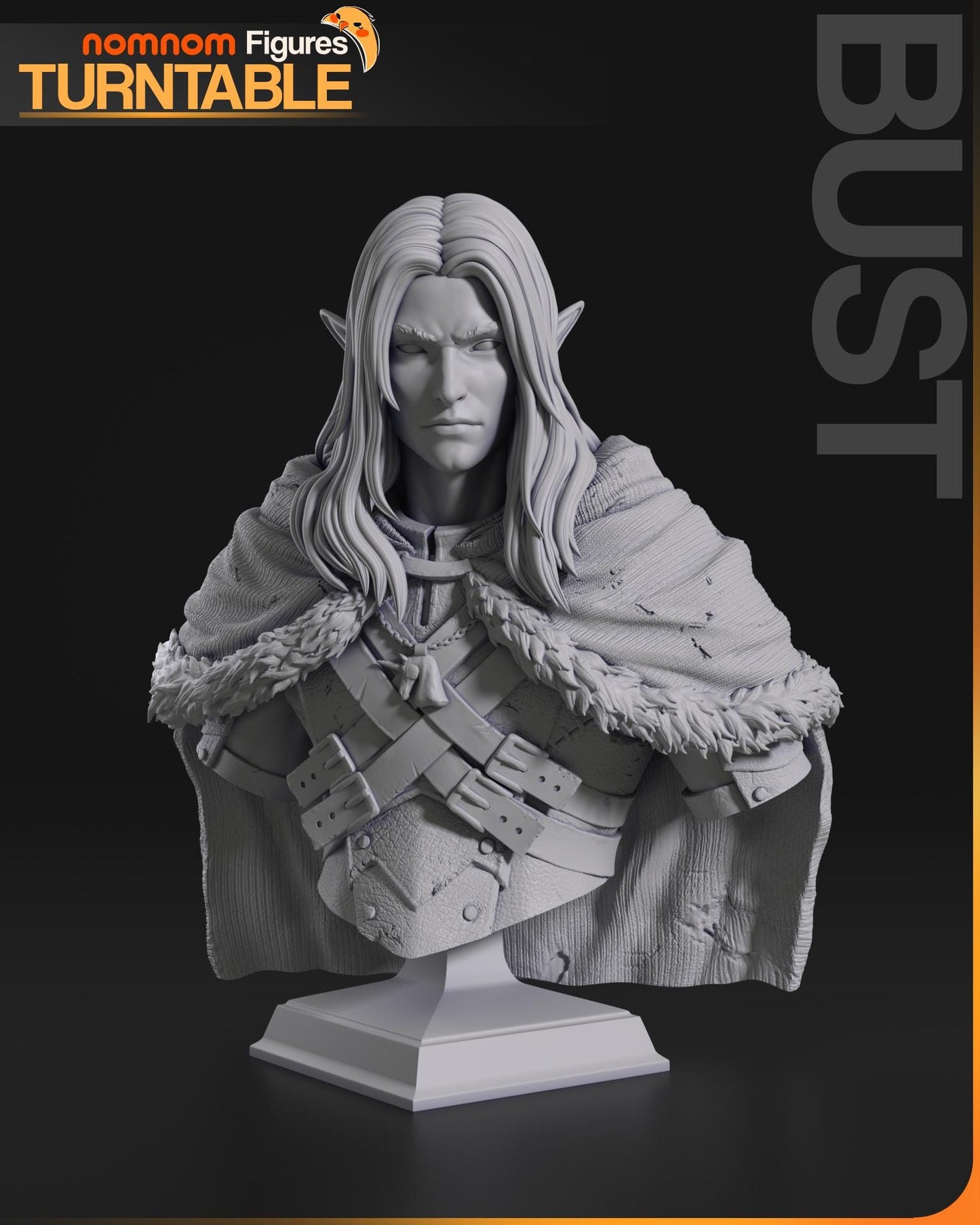 Drizzt Statue Model Kit by Nomnom Figures