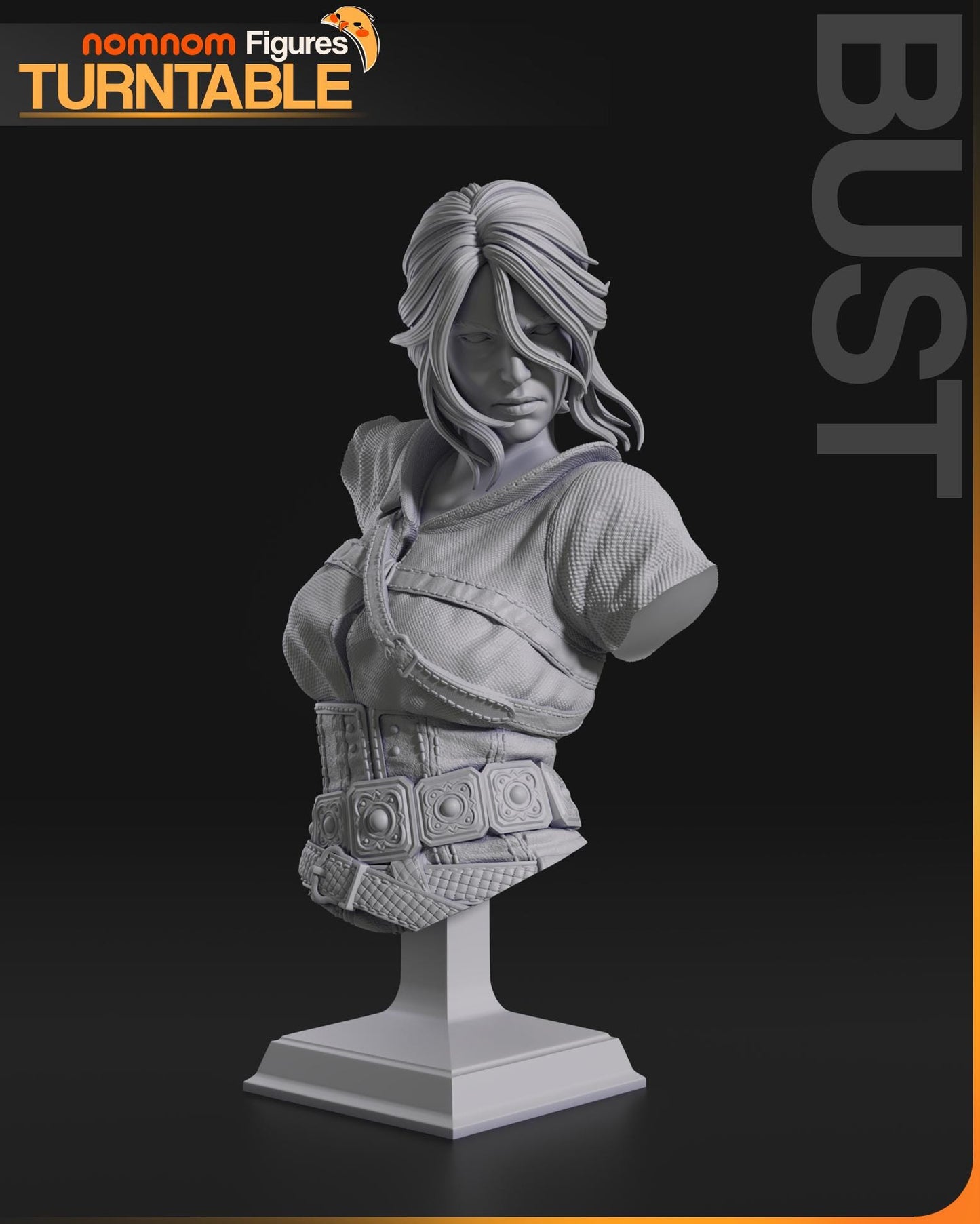 Ciri Statue Model Kit by Nomnom Figures