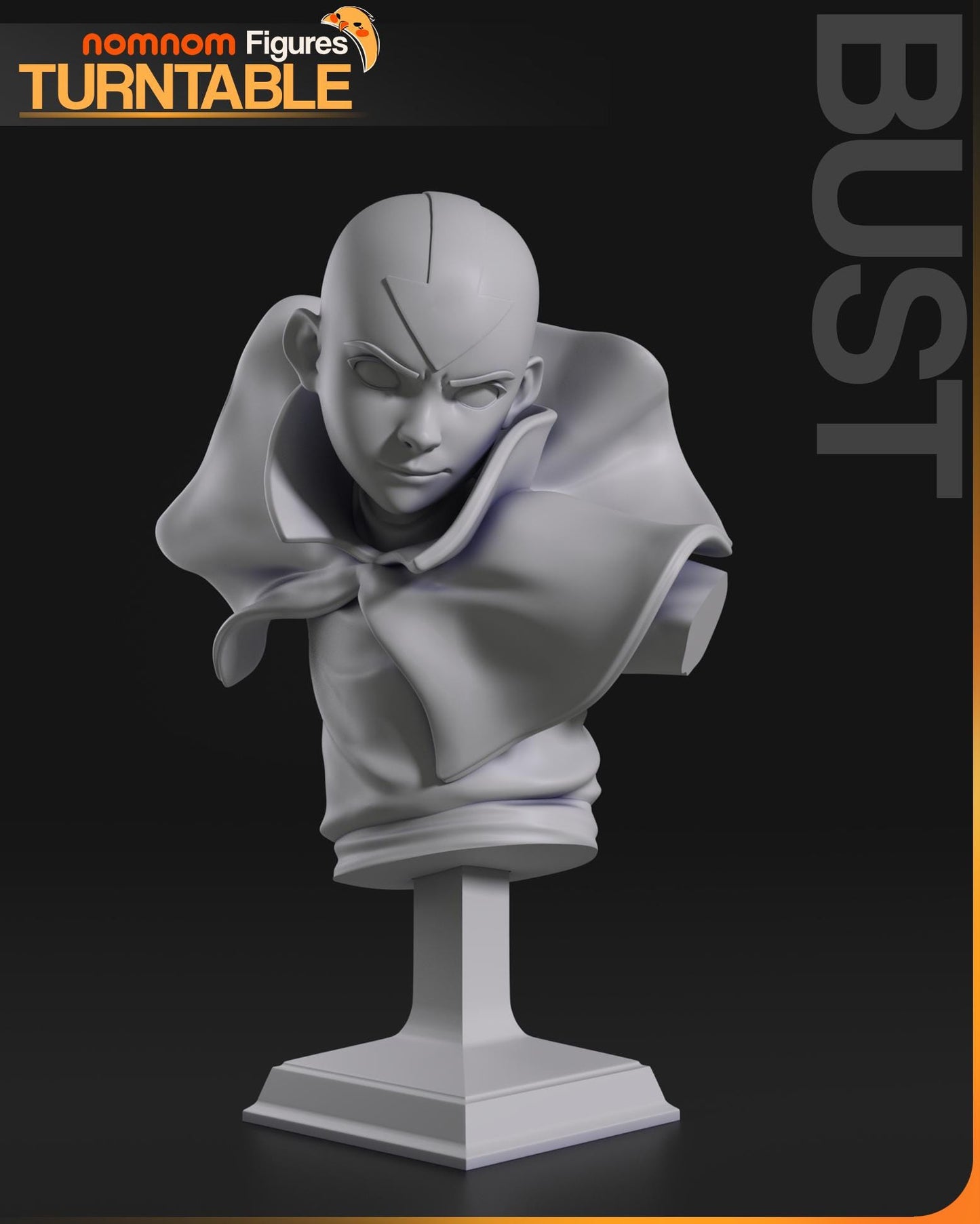 Air Monk Statue Model Kit by Nomnom Figures