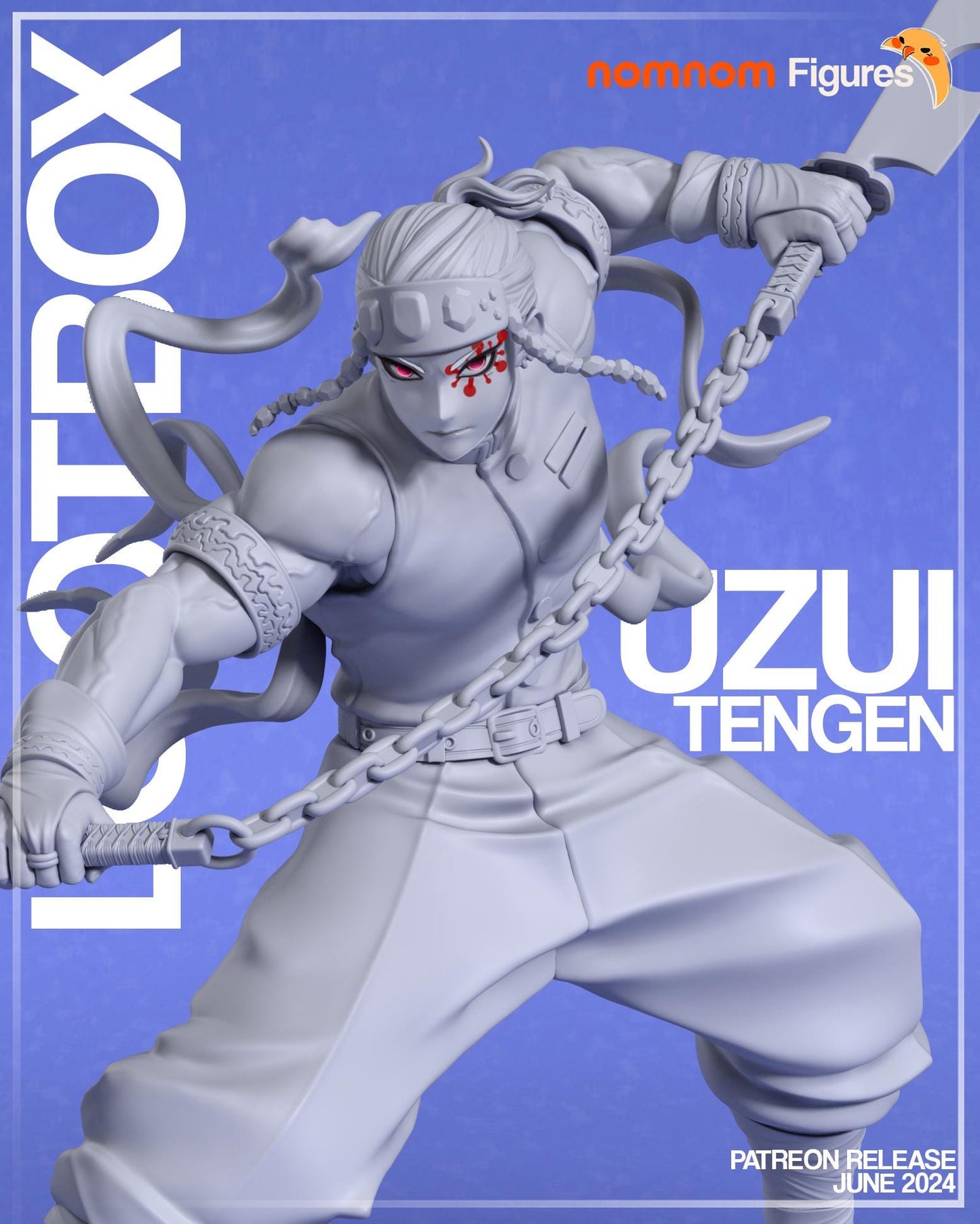 Uzui Statue Model Kit by Nomnom Figures