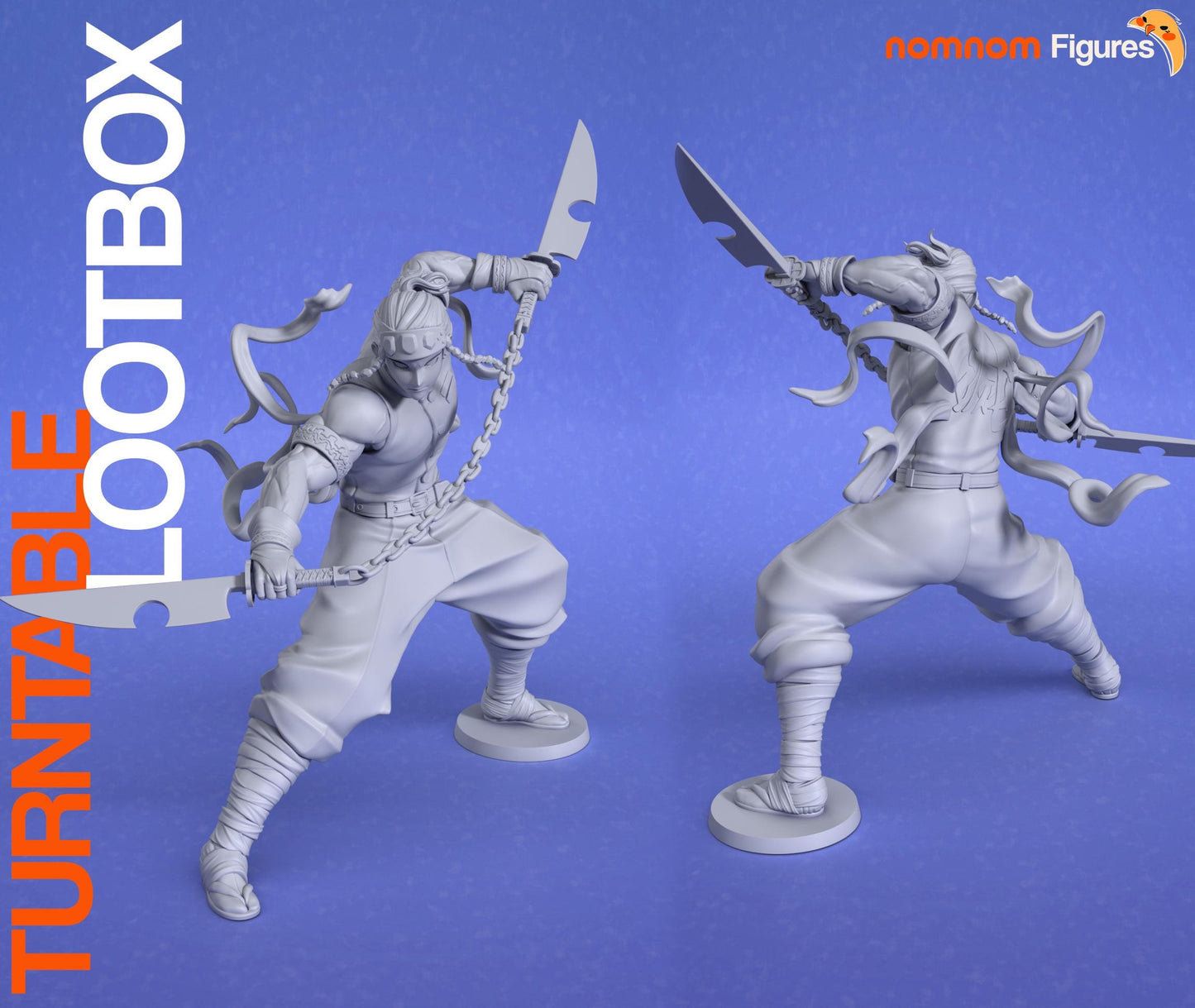 Uzui Statue Model Kit by Nomnom Figures