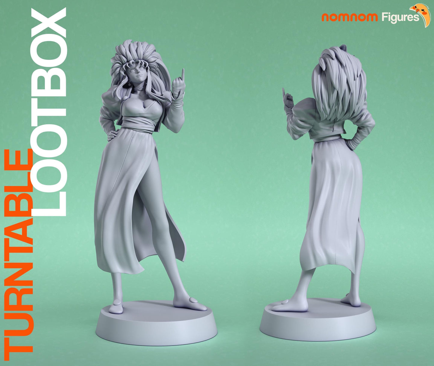 Ryoko Statue Model Kit by Nomnom Figures