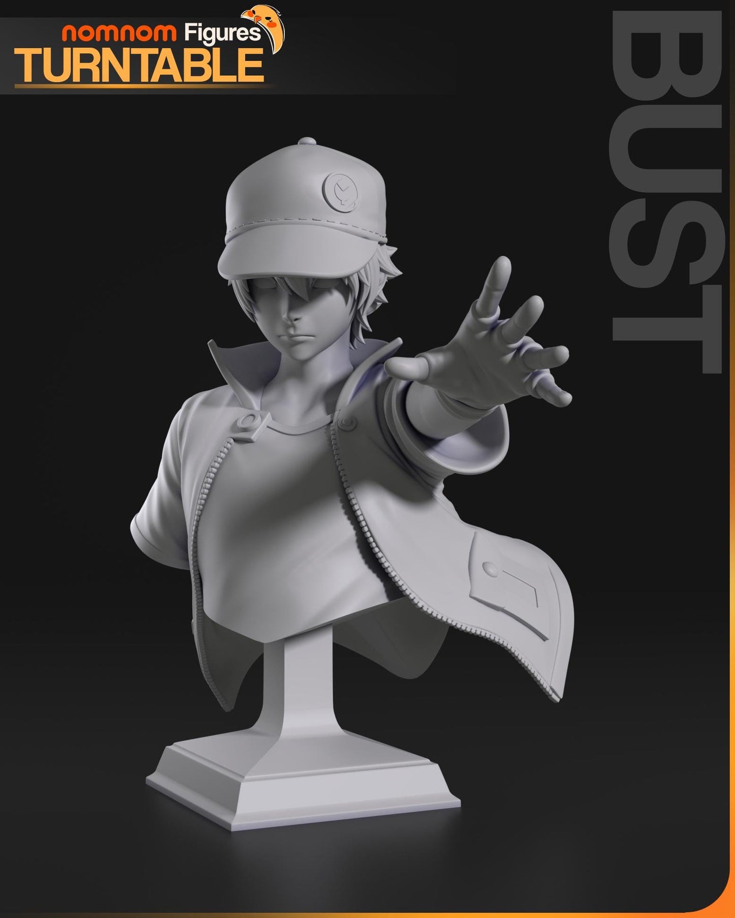 Red Trainer Statue Model Kit by Nomnom Figures