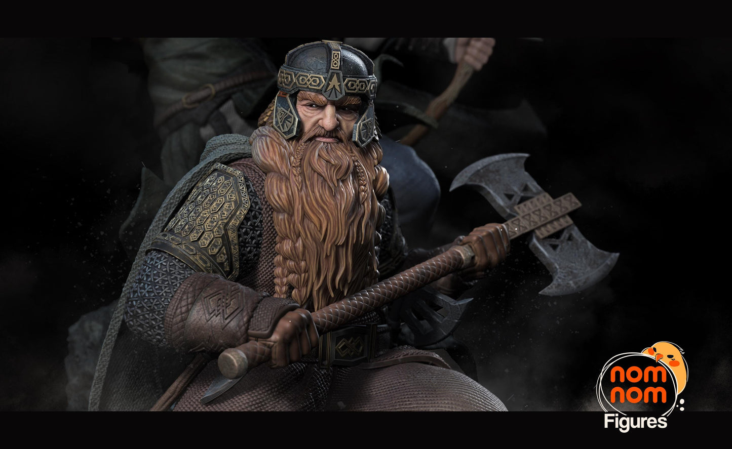 Gimli & Legolas Statue Model Kit by Nomnom Figures