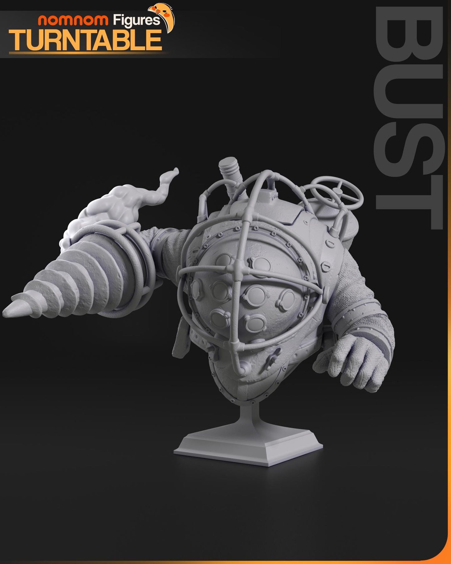 Bouncer Statue Model Kit by Nomnom Figures