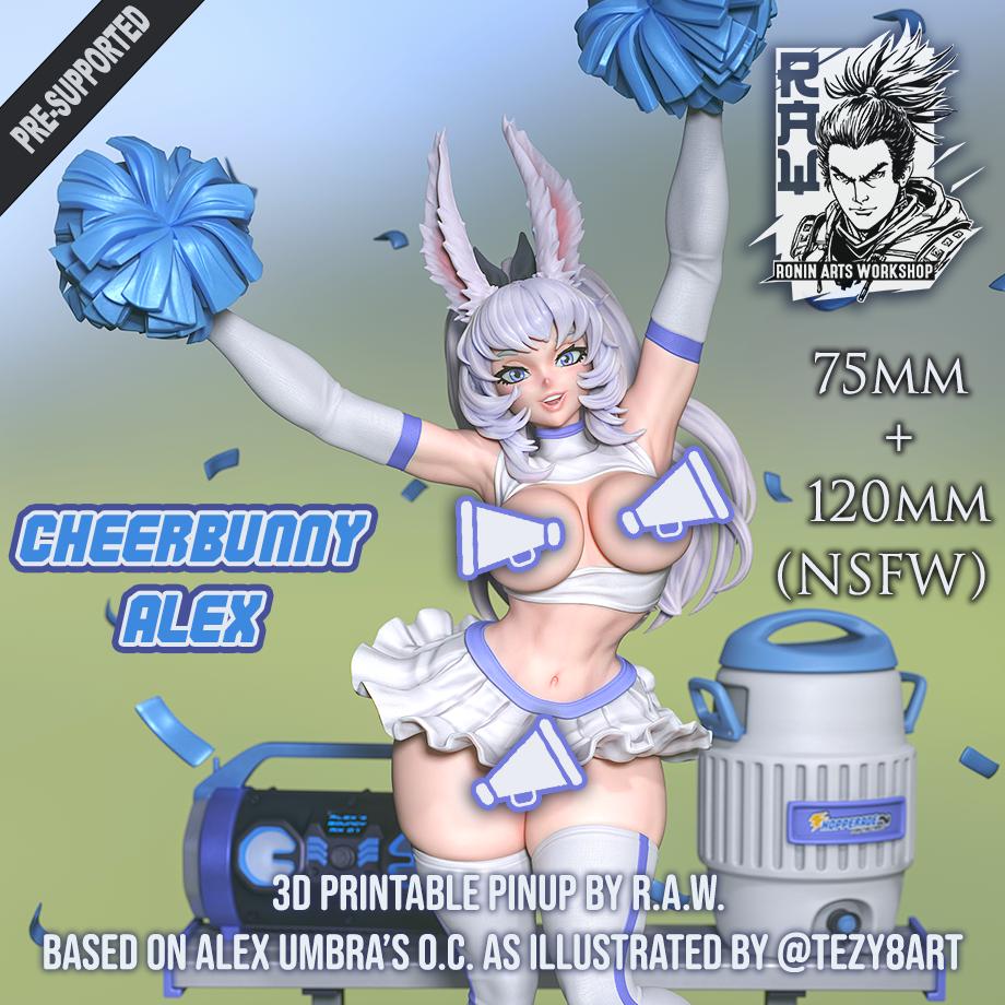 Cheerbunny Alex Pin Up Ronin Arts Workshop