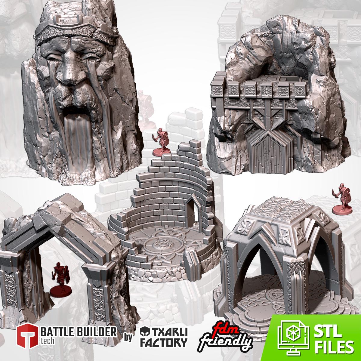 Dwarfen Constructions by Txarli Factory Terrain