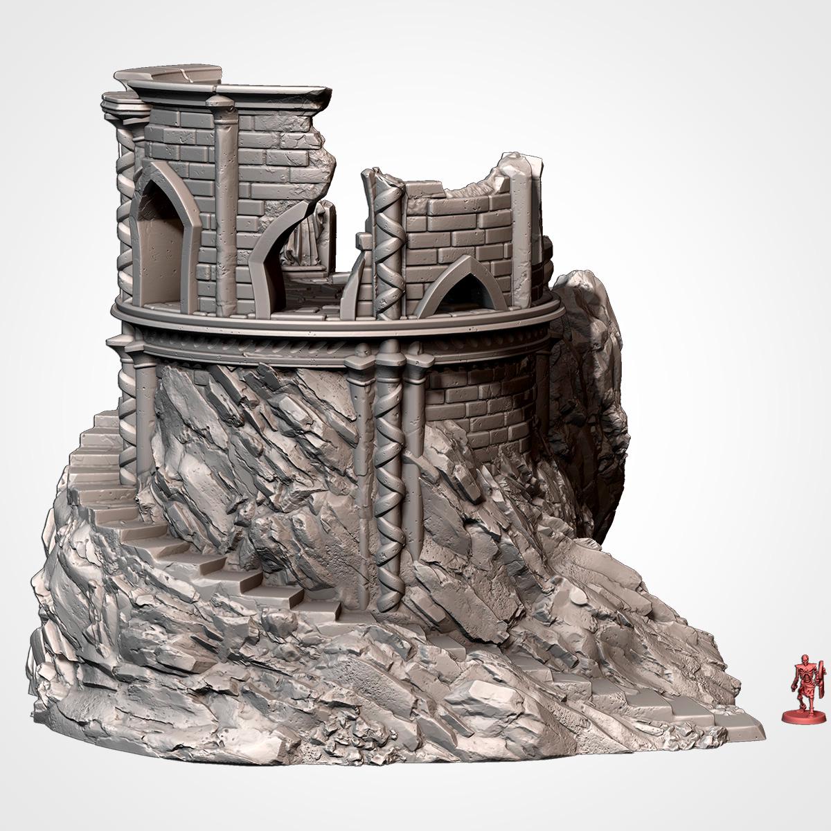 Ruins on the Mountain by Txarli Factory Terrain