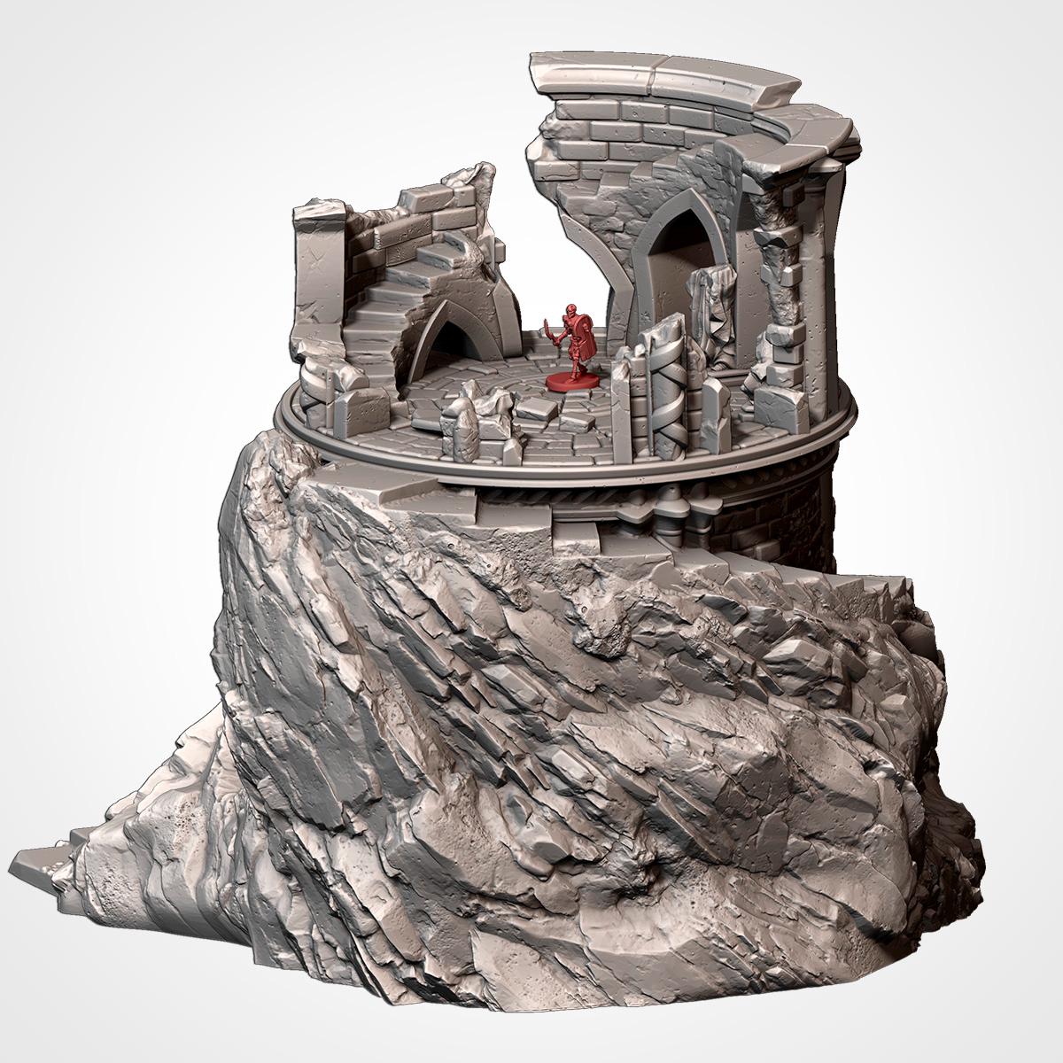 Ruins on the Mountain by Txarli Factory Terrain