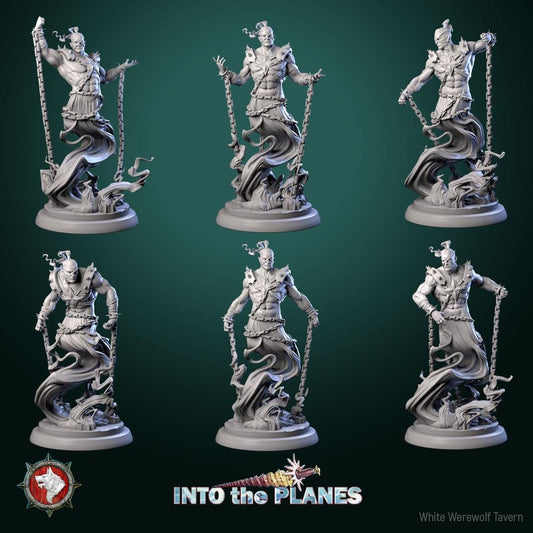 Djinni from Into the Planes by White Werewolf Tavern Miniatures