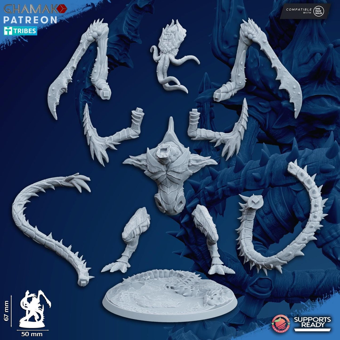 Psyonic Reaper by Ghamak Miniatures