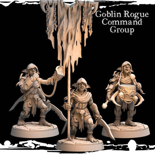 Command Group Rogue - Army of Darkness: Greenskins by Monolith Arts Miniatures