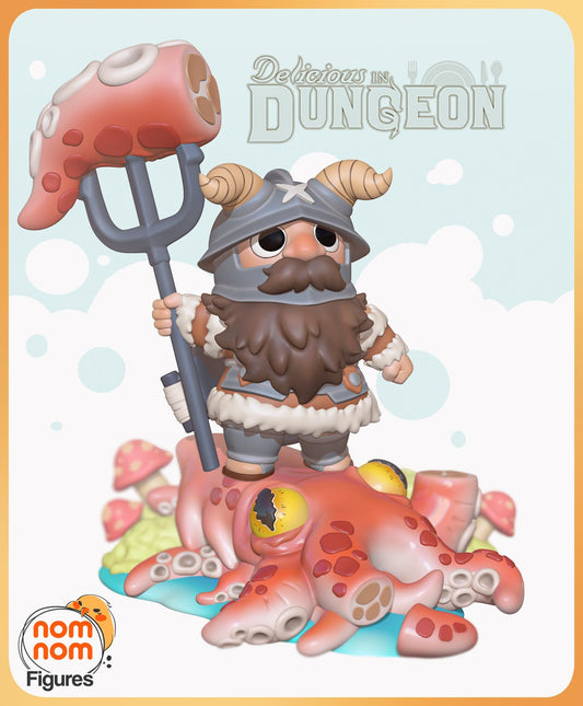 Chibi Dungeon Meshi Statue Model Kit by Nom Nom Figures