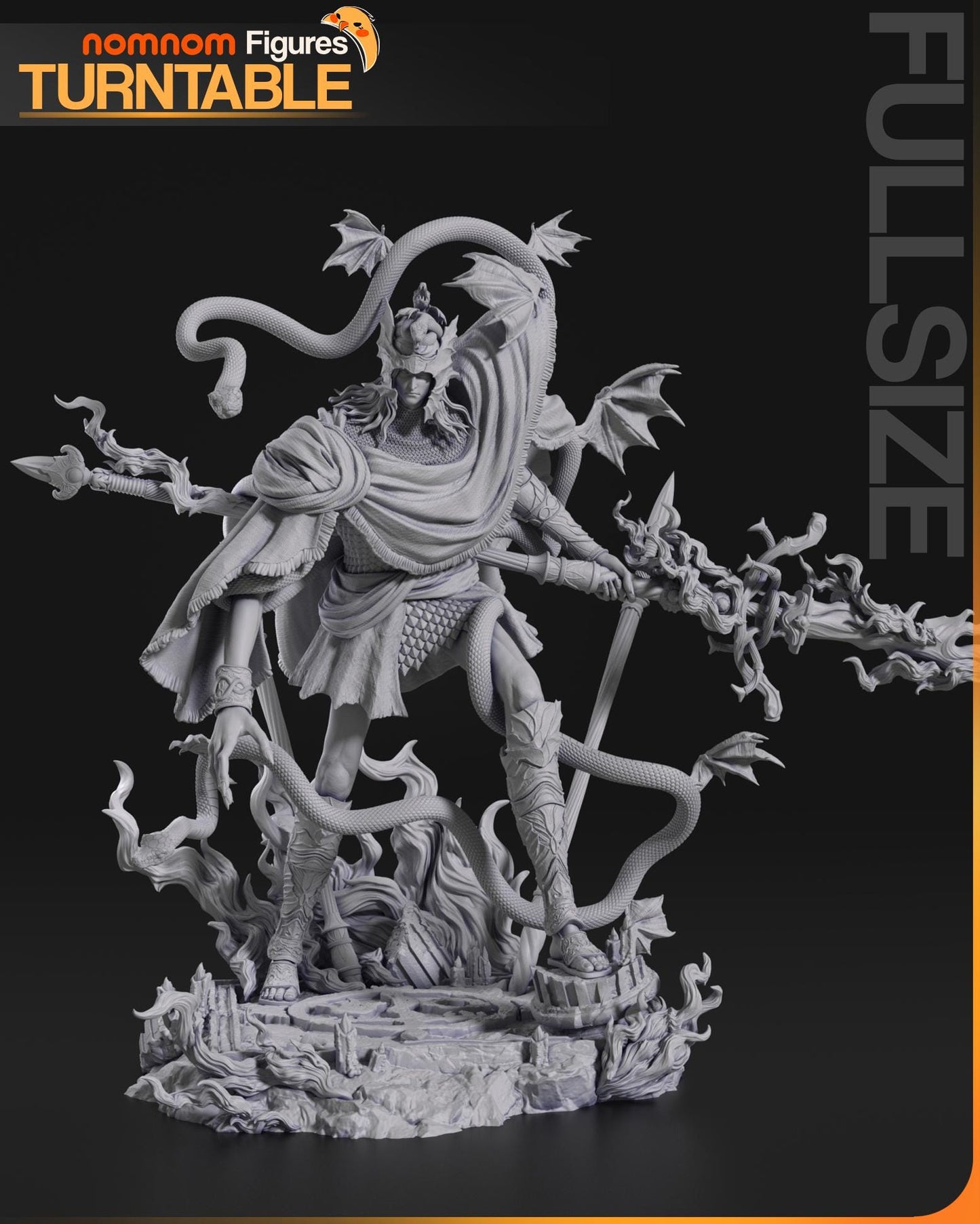 Messmer Statue Model Kit by Nomnom Figures