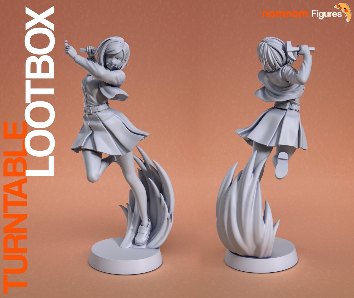 Nobara Statue Model Kit by Nomnom Figures