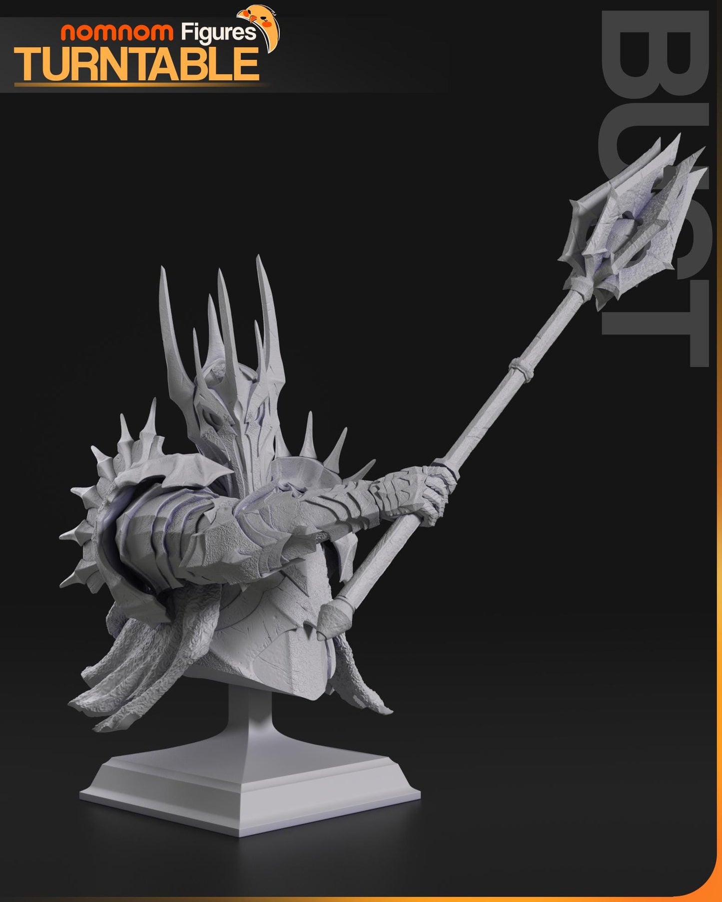 Dark Lord Statue Model Kit by Nomnom Figures