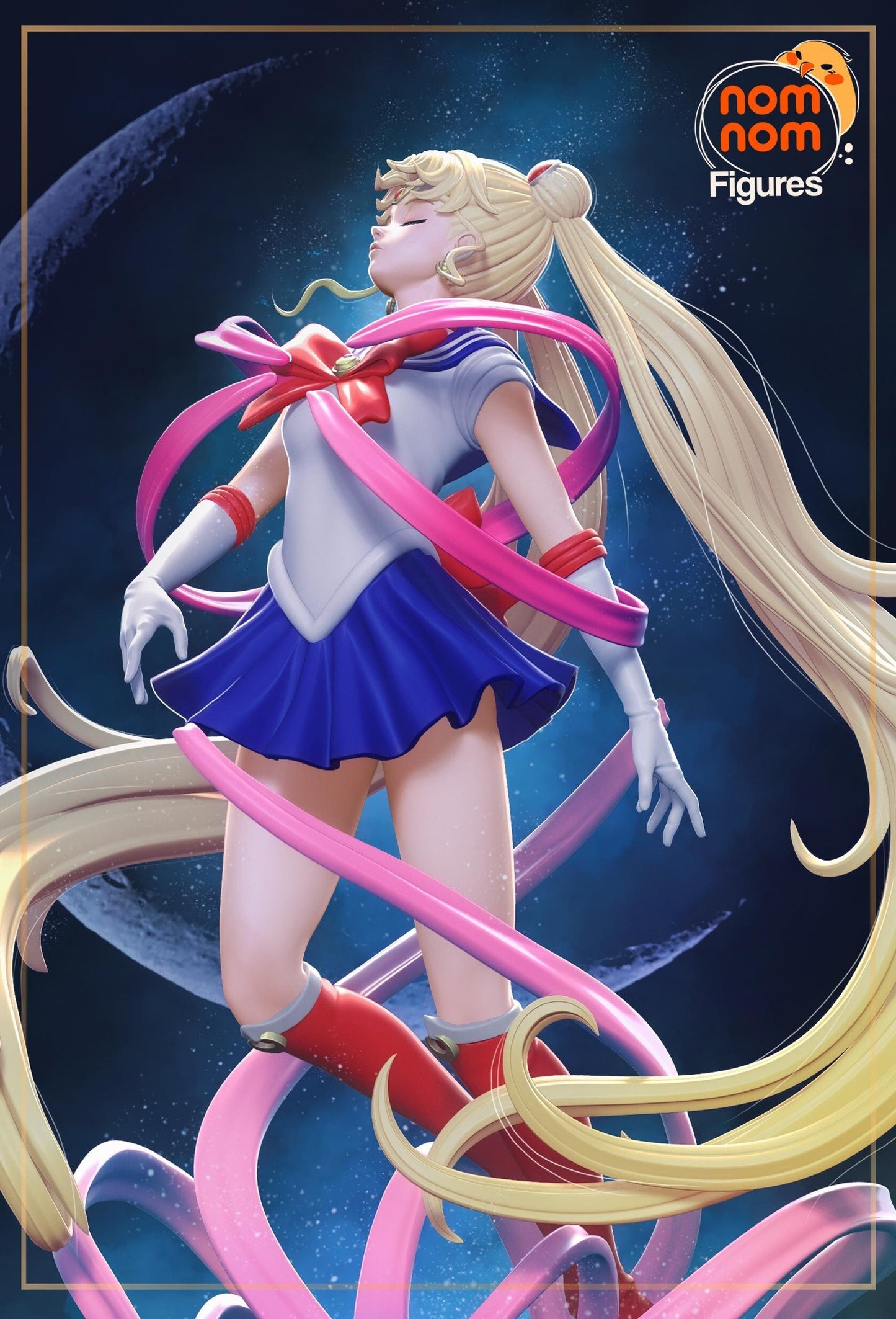 Sailor Scout Statue Model Kit by Nom Nom Figures