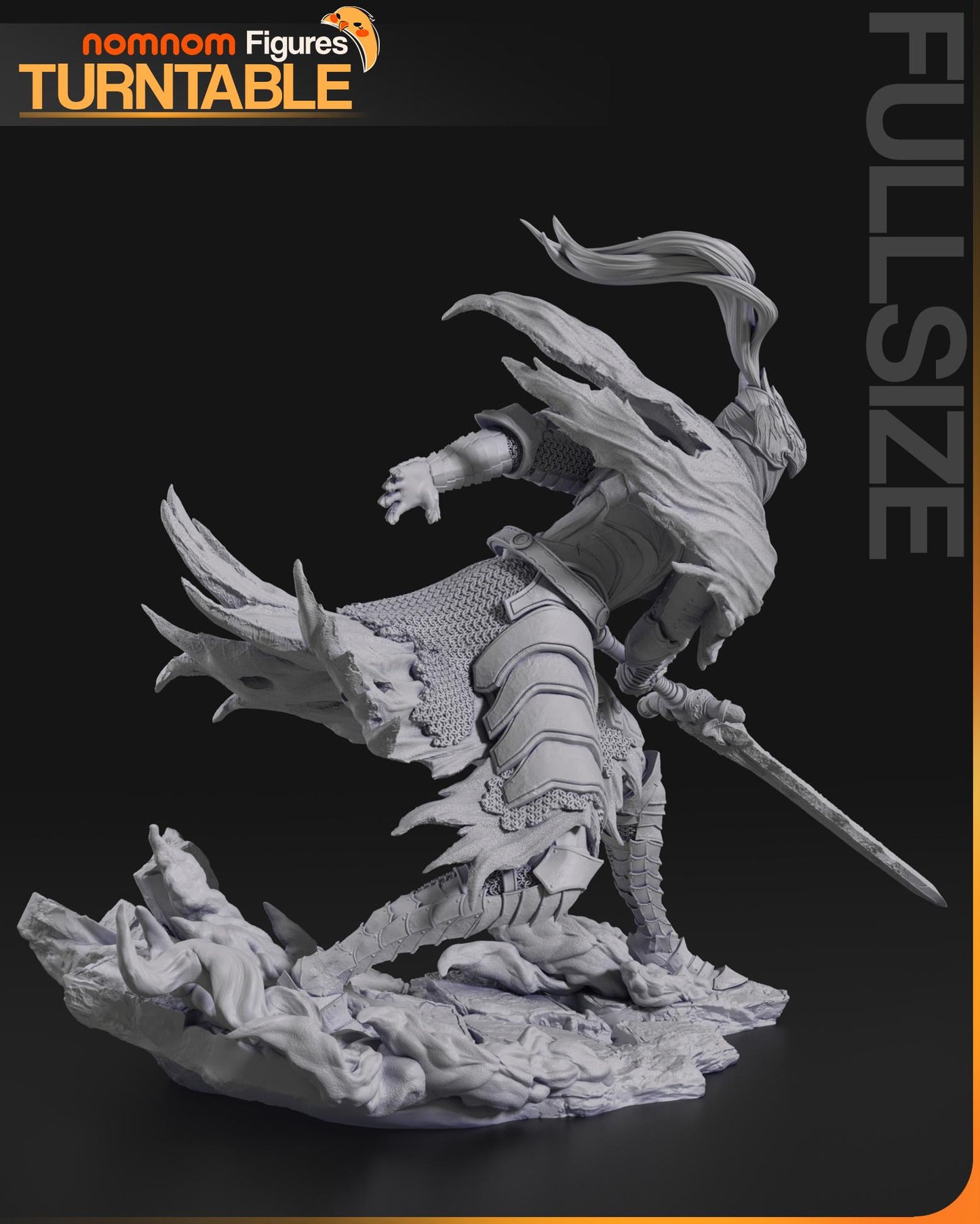 Artorias Statue Model Kit by Nomnom Figures