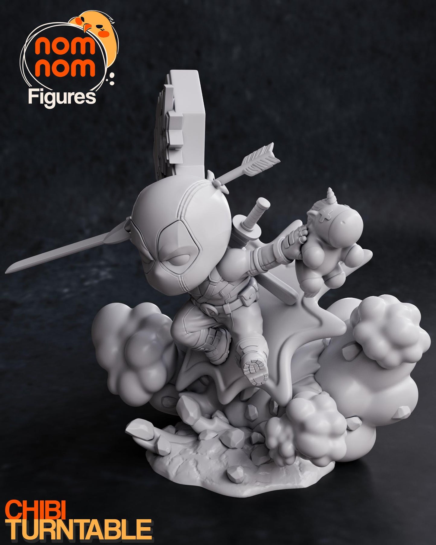 Chibi DP Statue Model Kit by Nomnom Figures