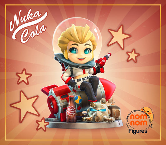 Chibi Nuka Girl Statue Model Kit by Nom Nom Figures