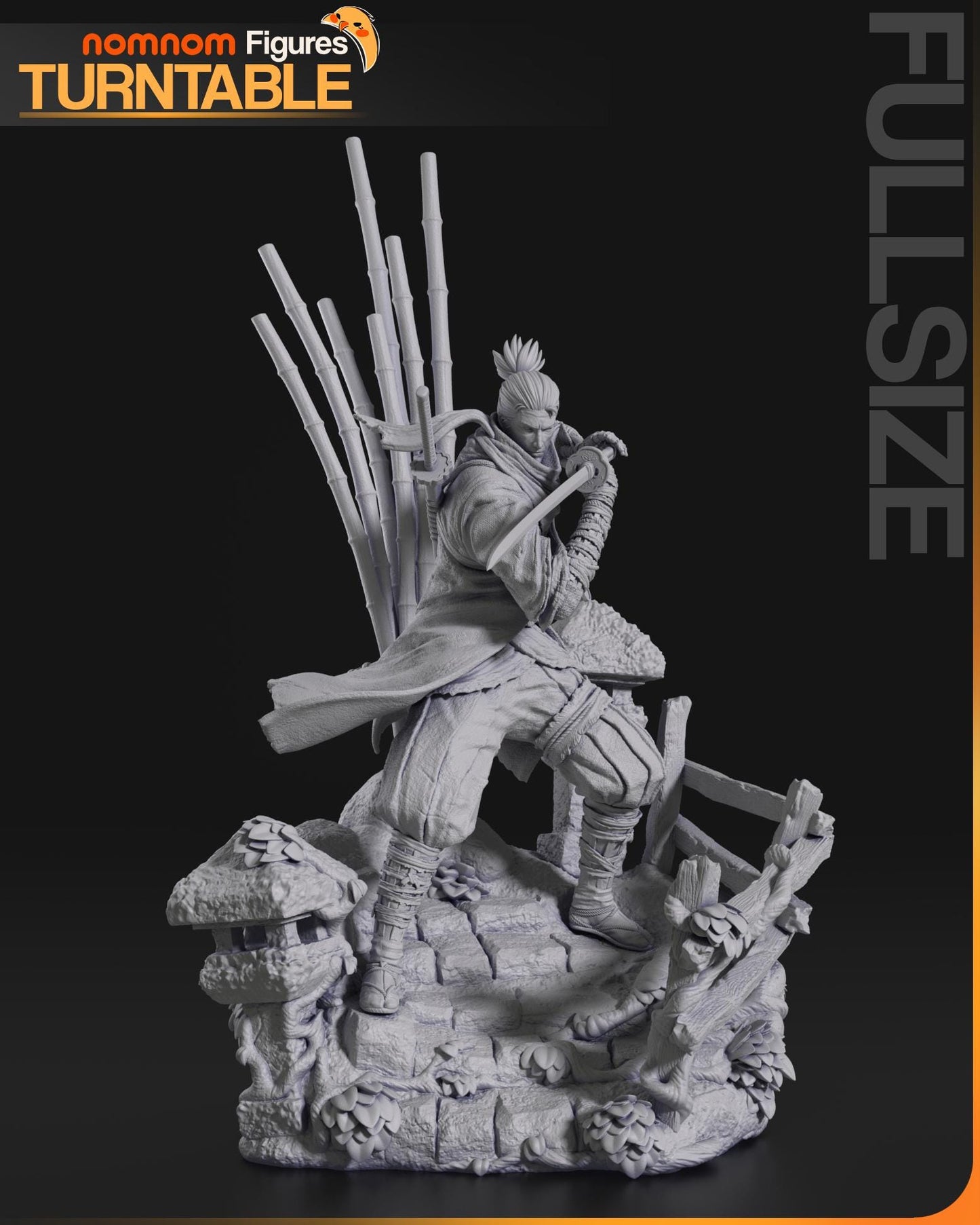 Sekiro Statue Model Kit by Nomnom Figures