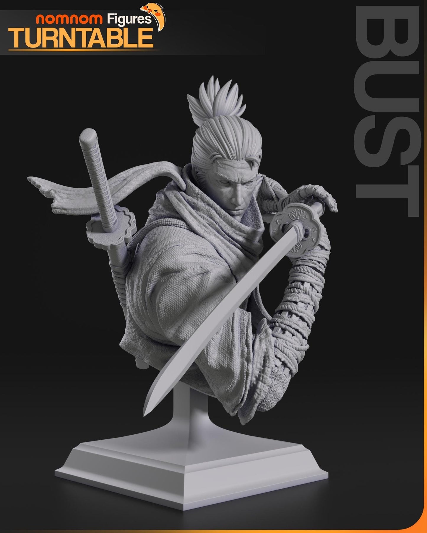 Sekiro Statue Model Kit by Nomnom Figures