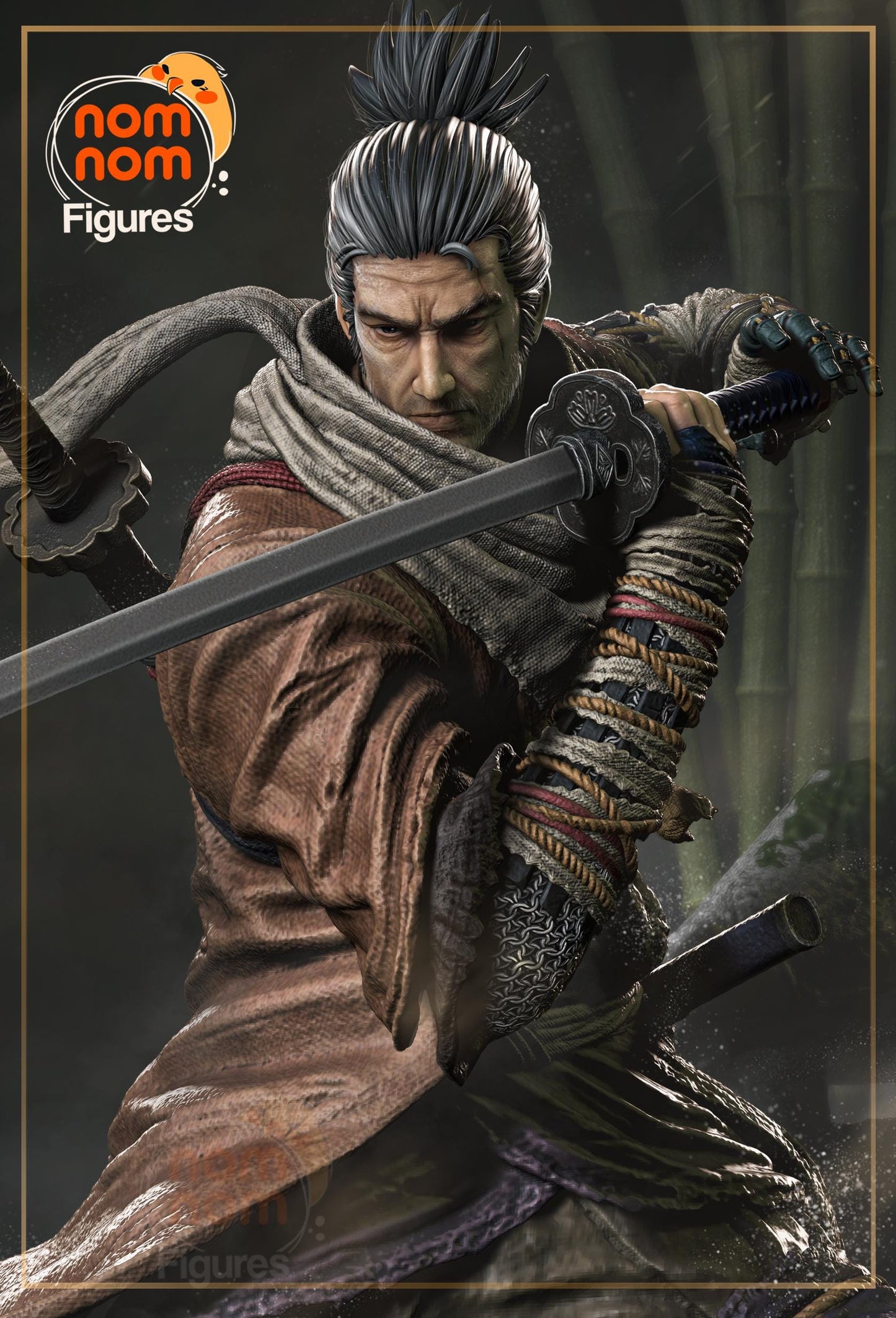 Sekiro Statue Model Kit by Nomnom Figures