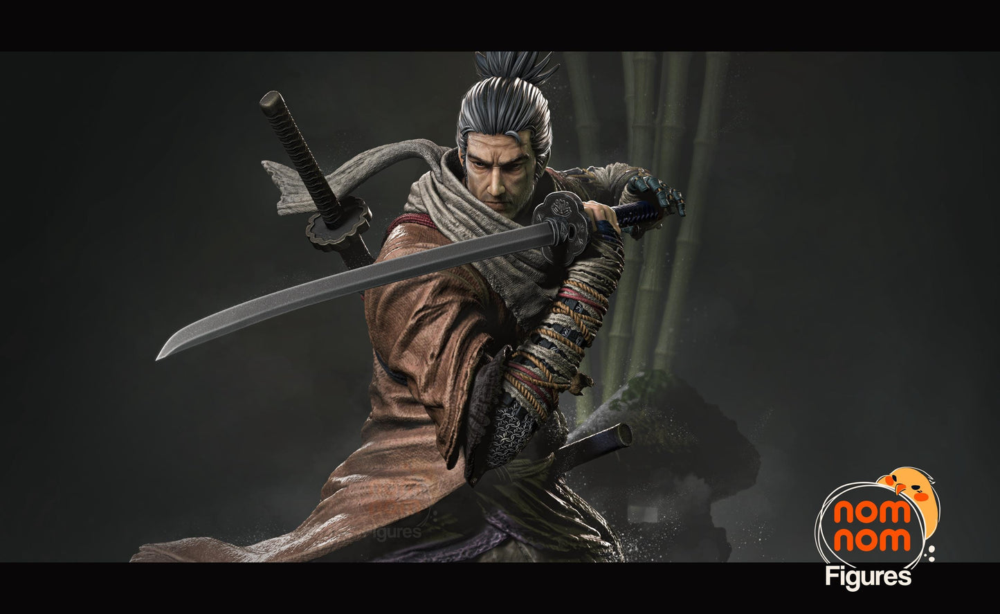 Sekiro Statue Model Kit by Nomnom Figures