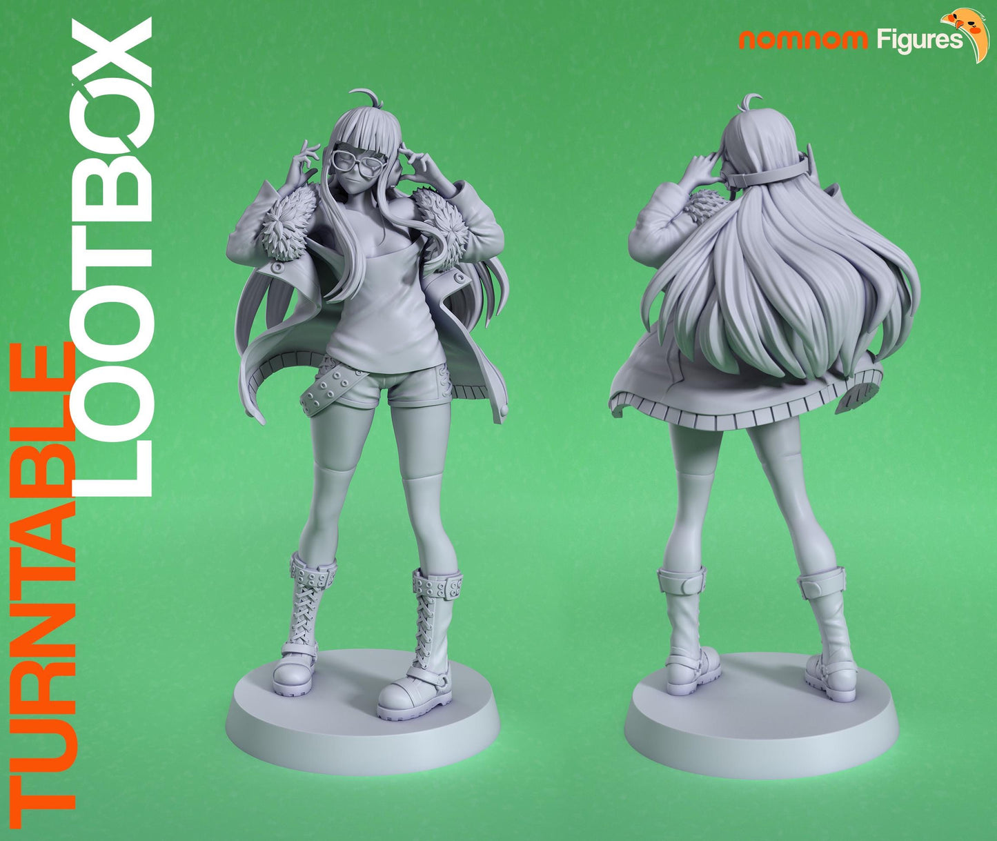 Futaba Statue Model Kit by Nomnom Figures