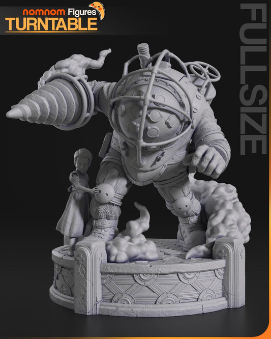 Bouncer Statue Model Kit by Nomnom Figures