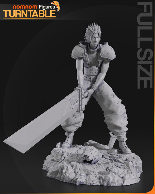 Zack Statue Model Kit by Nomnom Figures