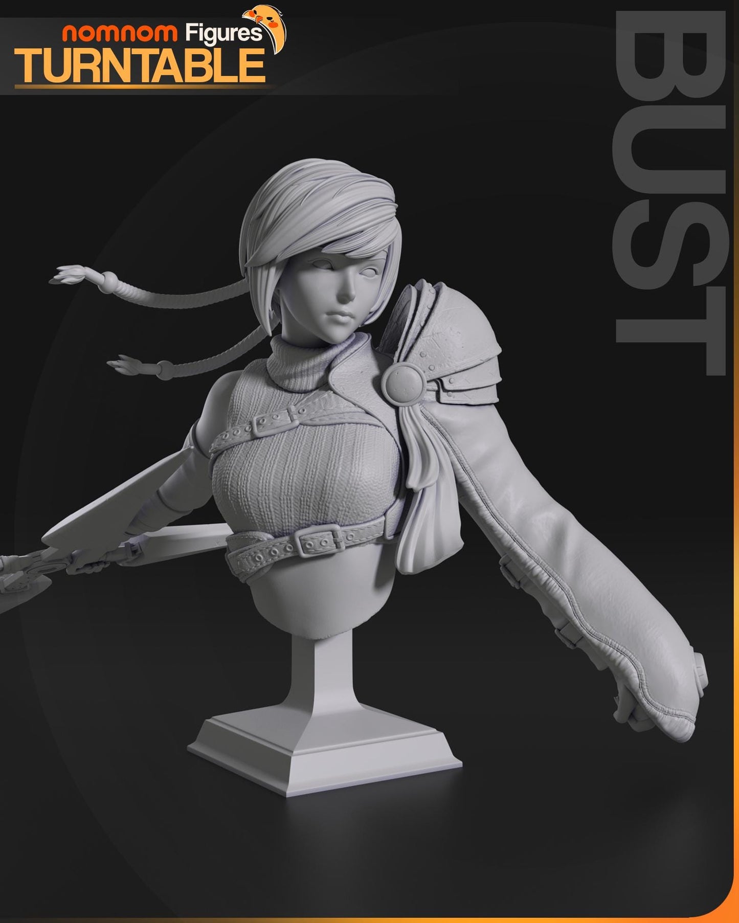 Yuffie Statue Model Kit by Nomnom Figures